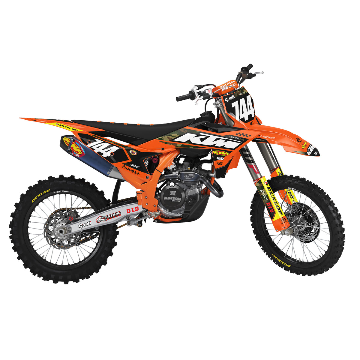KTM ARMY CAMO KIT (ALL YEARS)