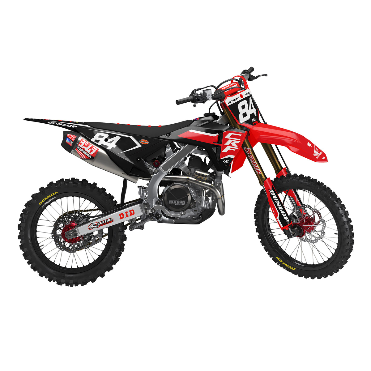 HONDA FACTORY BLACK KIT (ALL YEARS)