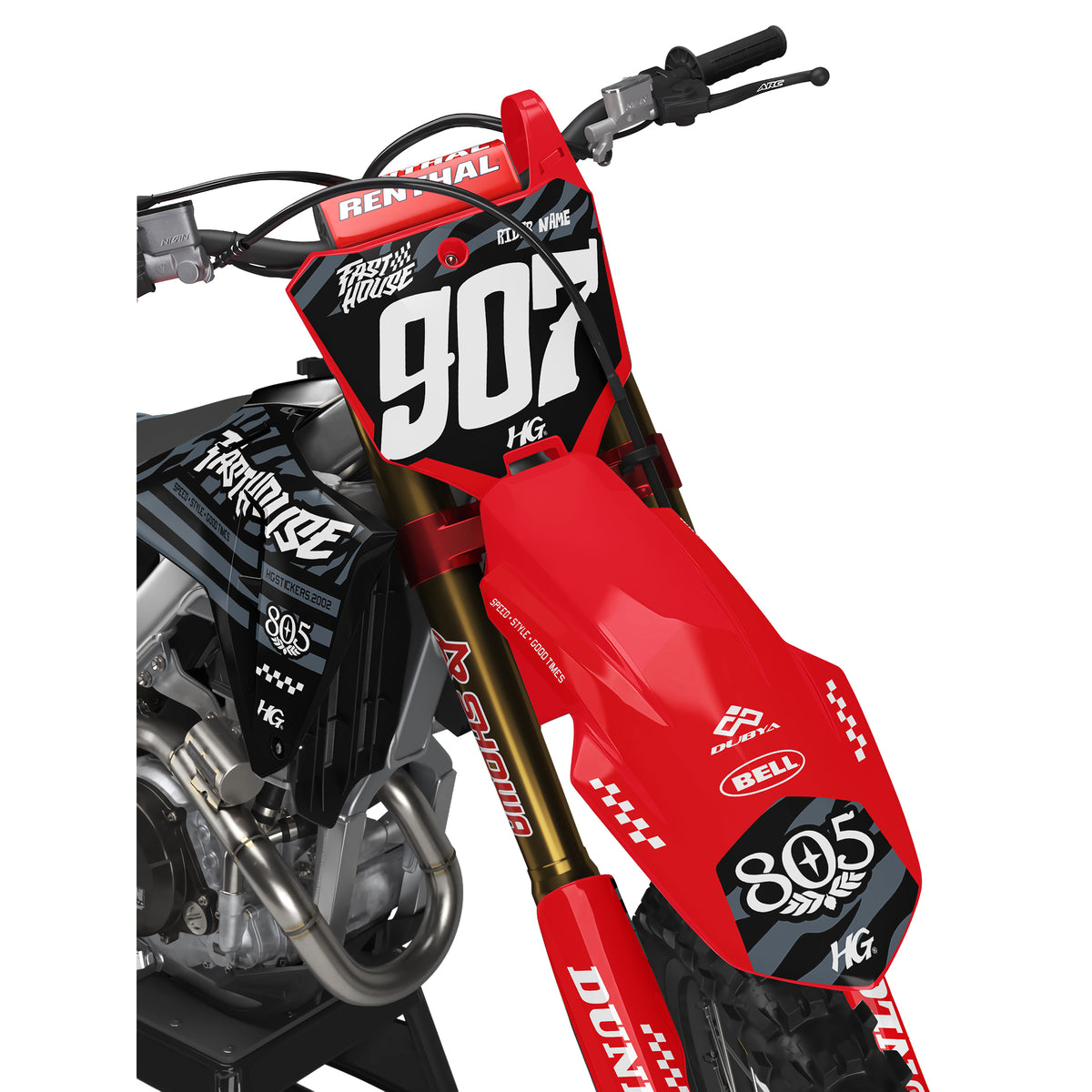HONDA GOODTIMES BLACK KIT (ALL YEARS)-thumbmail-2