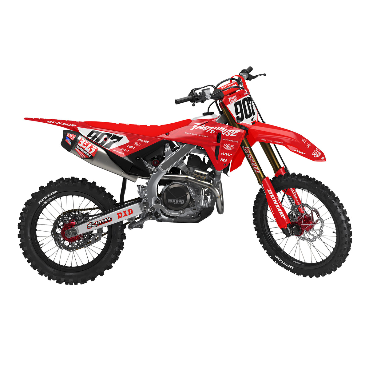 HONDA GOODTIMES RED KIT (ALL YEARS)