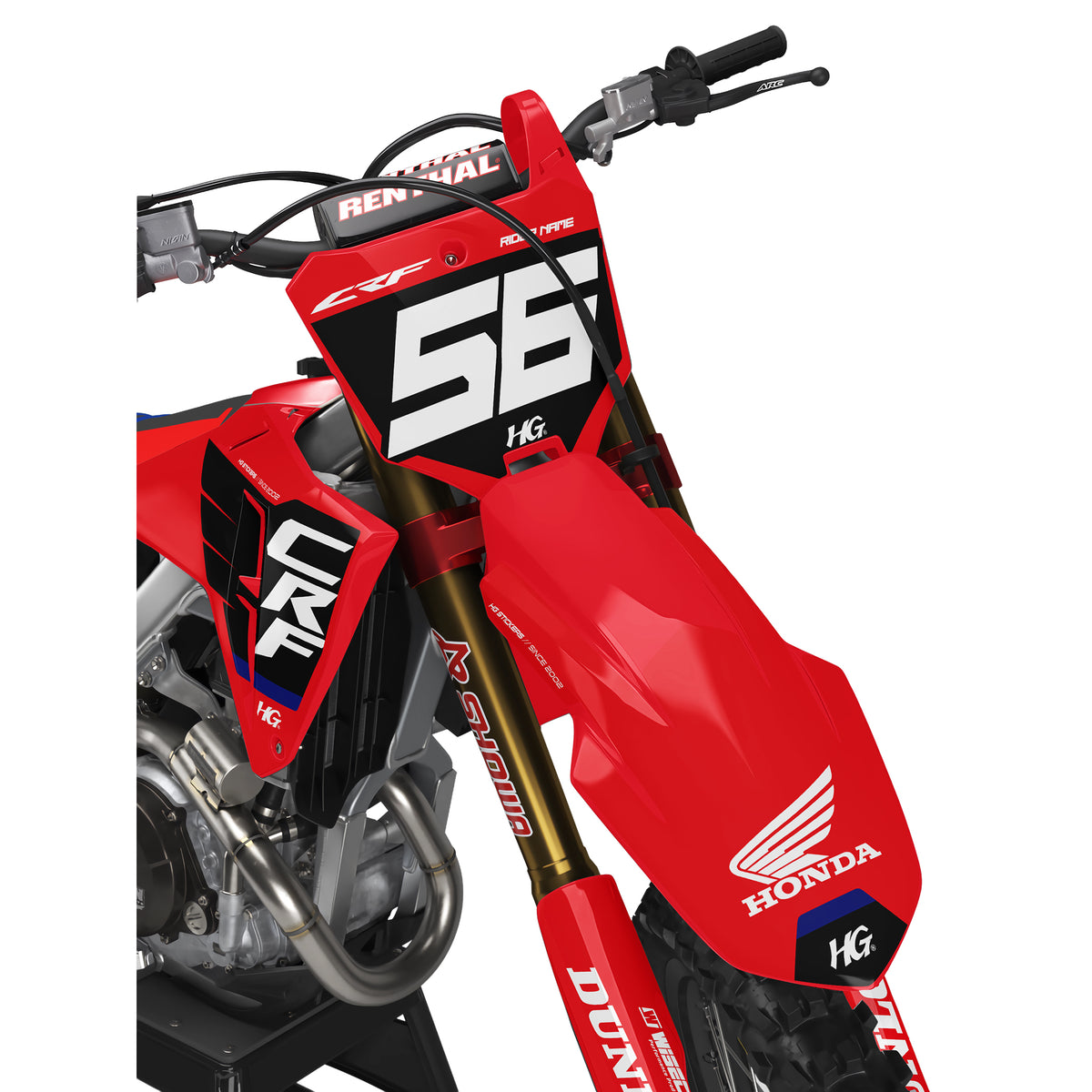 HONDA WINGS RED KIT (ALL YEARS)-thumbmail-2