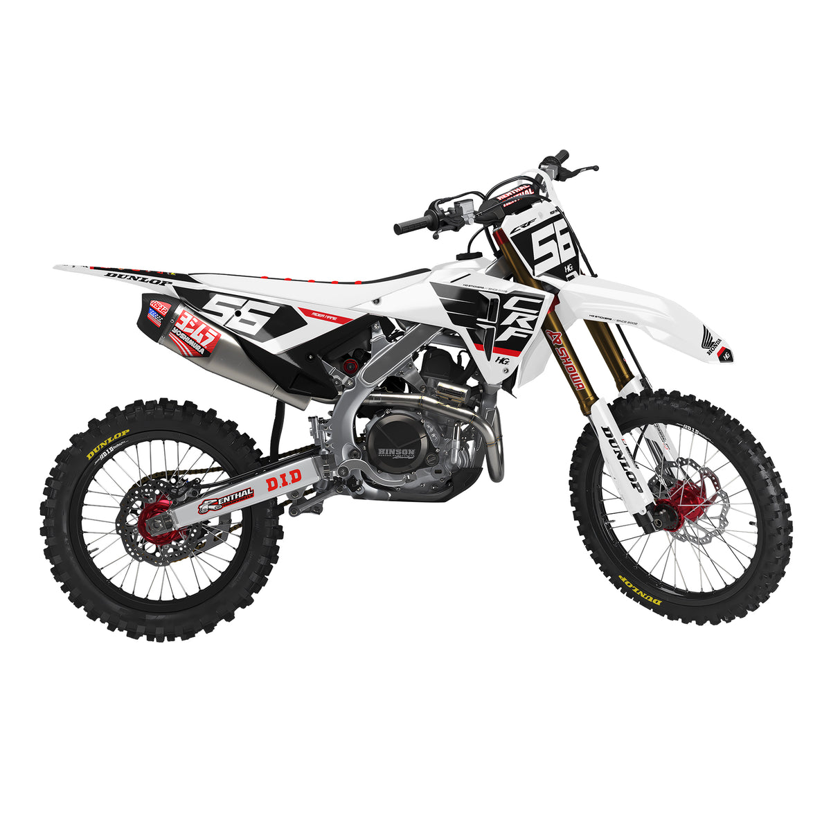 HONDA WINGS WHITE KIT (ALL YEARS)