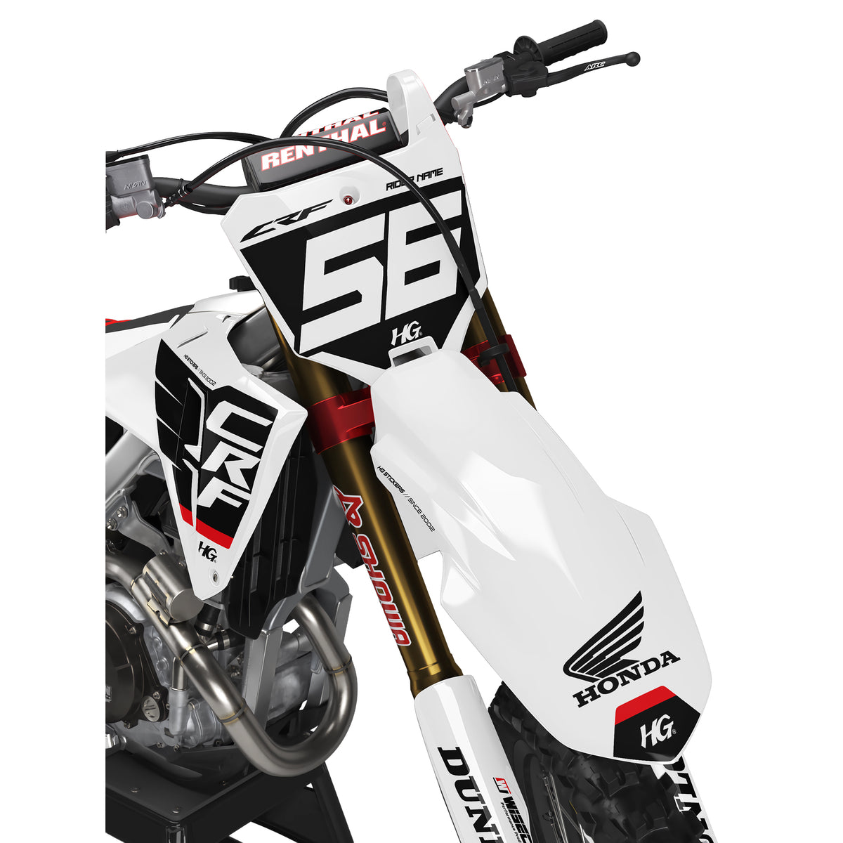 HONDA WINGS WHITE KIT (ALL YEARS)-thumbmail-2