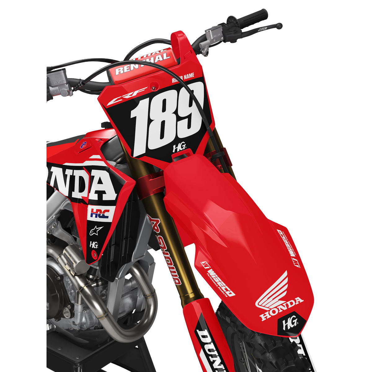 HONDA WORKS BLACK KIT (ALL YEARS)-thumbmail-2