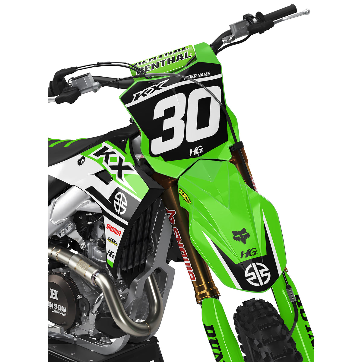 KAWASAKI FACTORY BLACK KIT (ALL YEARS)-thumbmail-2
