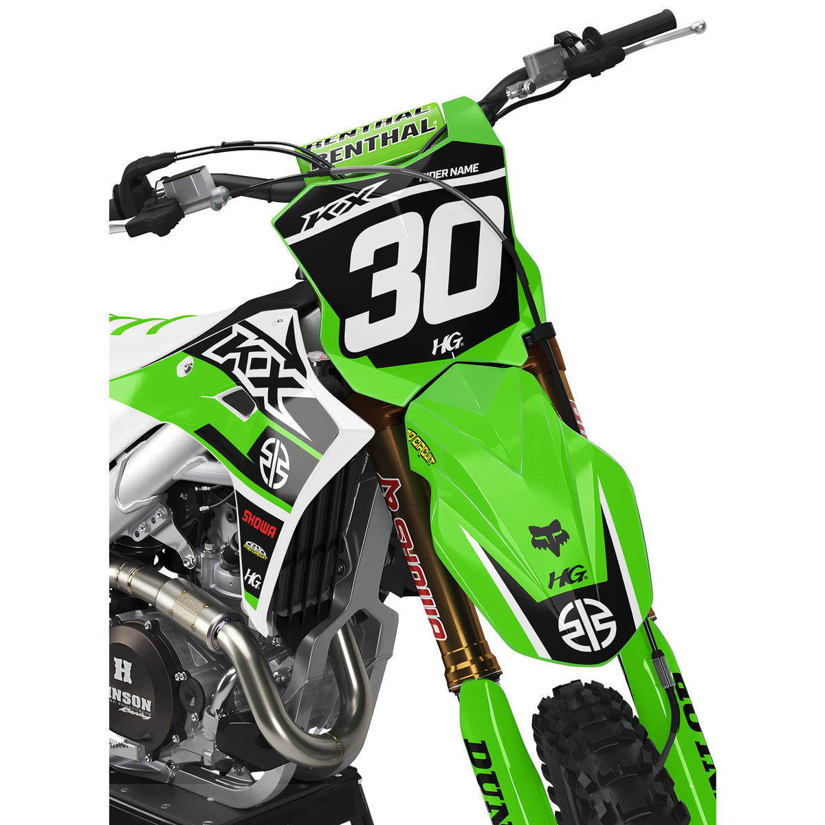 KAWASAKI FACTORY WHITE KIT (ALL YEARS)-thumbmail-2