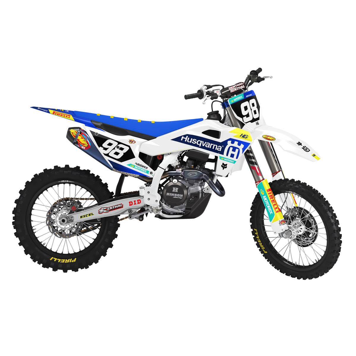 HUSQVARNA FACTORY BLUE KIT (ALL YEARS)