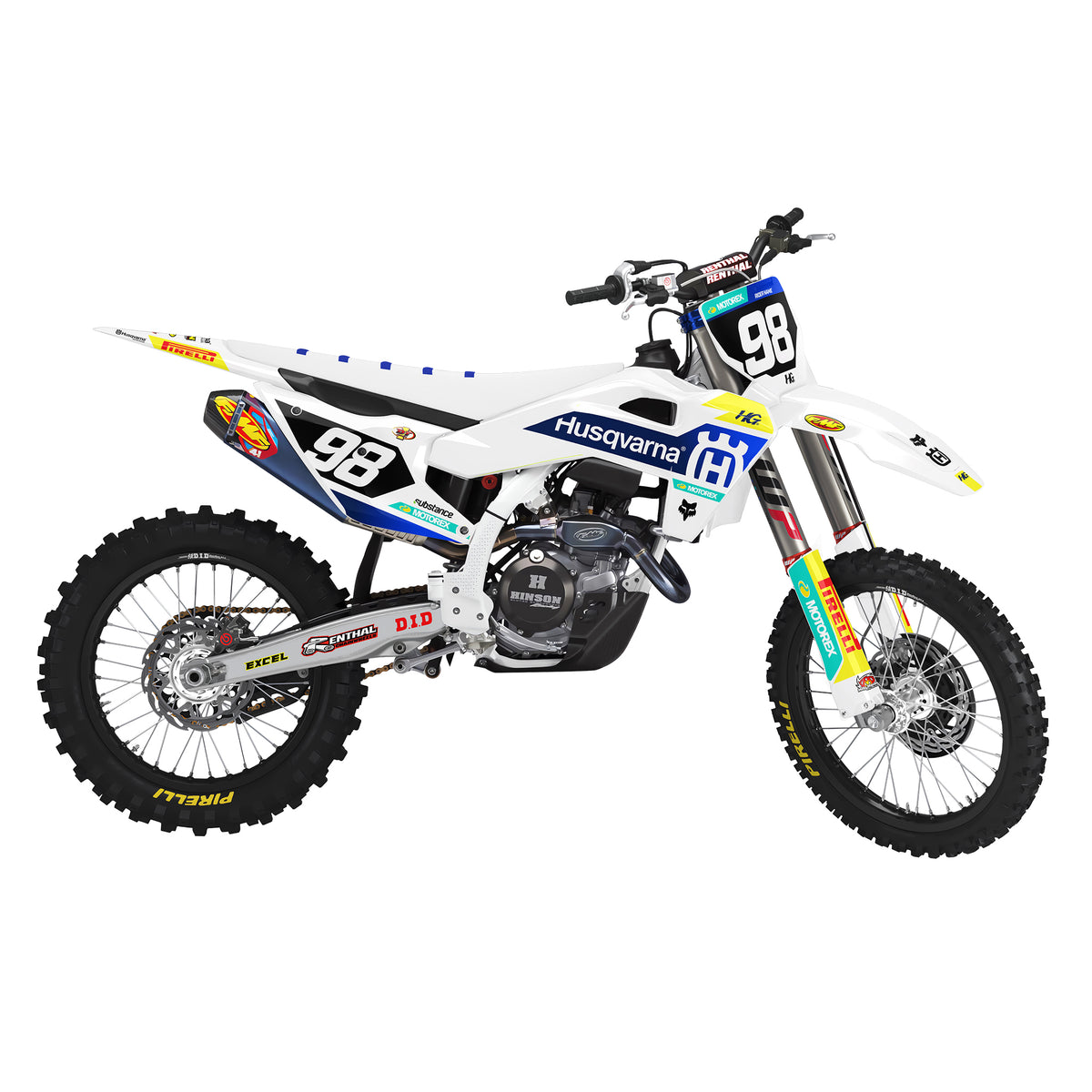 HUSQVARNA FACTORY WHITE KIT (ALL YEARS)
