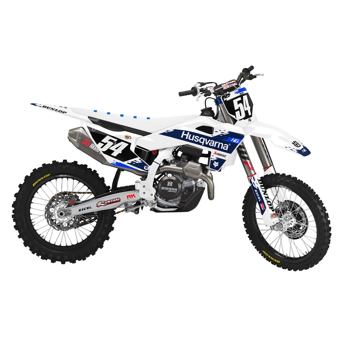 HUSQVARNA PIXEL NAVY KIT (ALL YEARS)