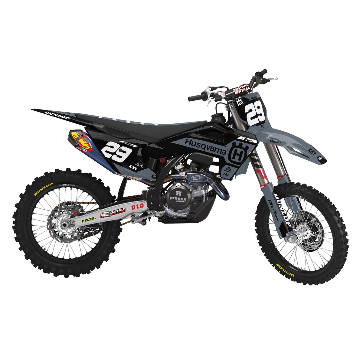 HUSQVARNA SHADOW BLACK KIT (ALL YEARS)