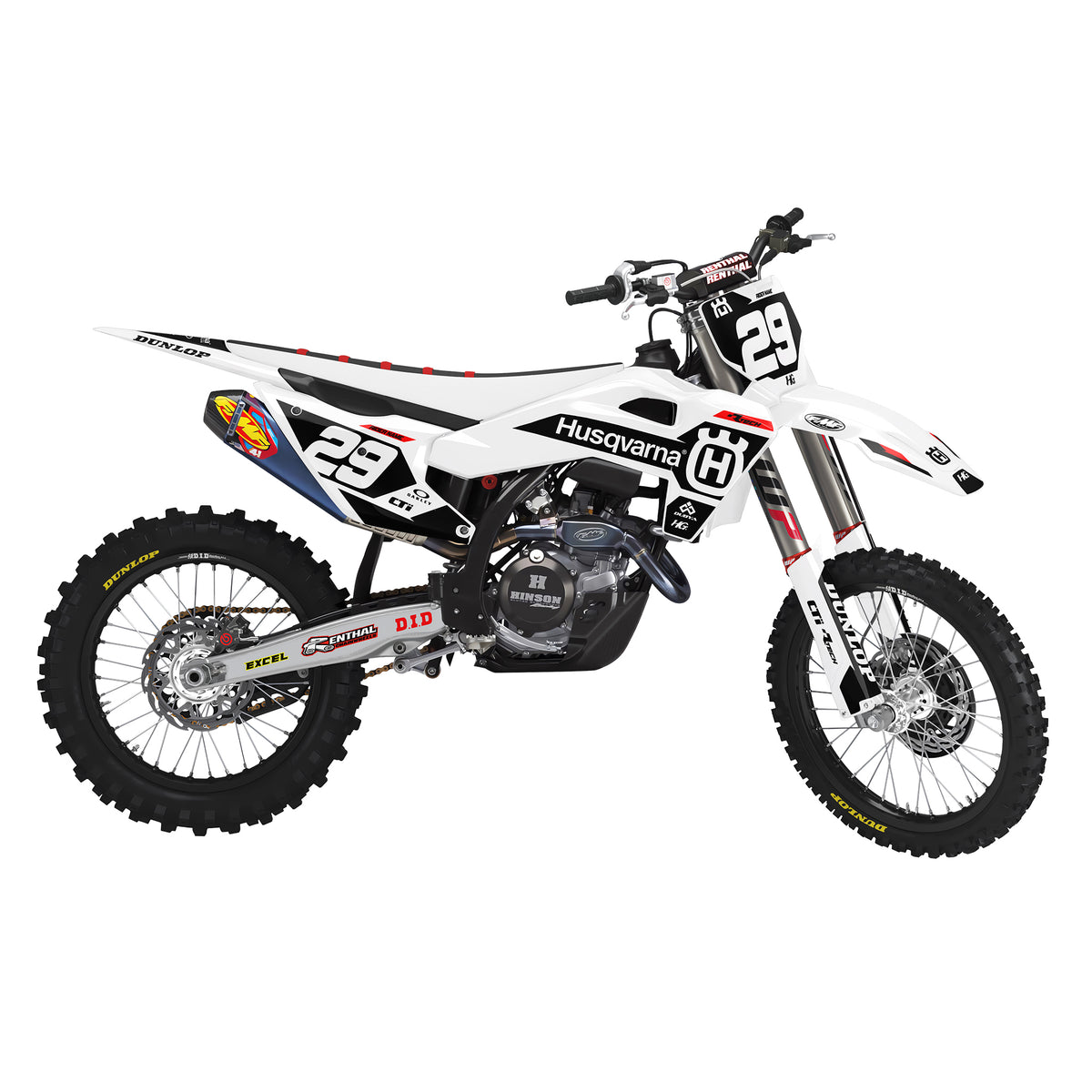 HUSQVARNA SHADOW WHITE KIT (ALL YEARS)