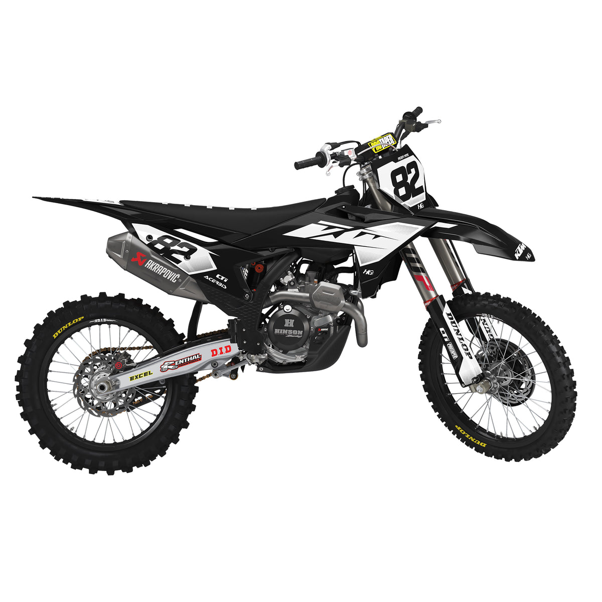 KTM FUTURE BLACK KIT (ALL YEARS)