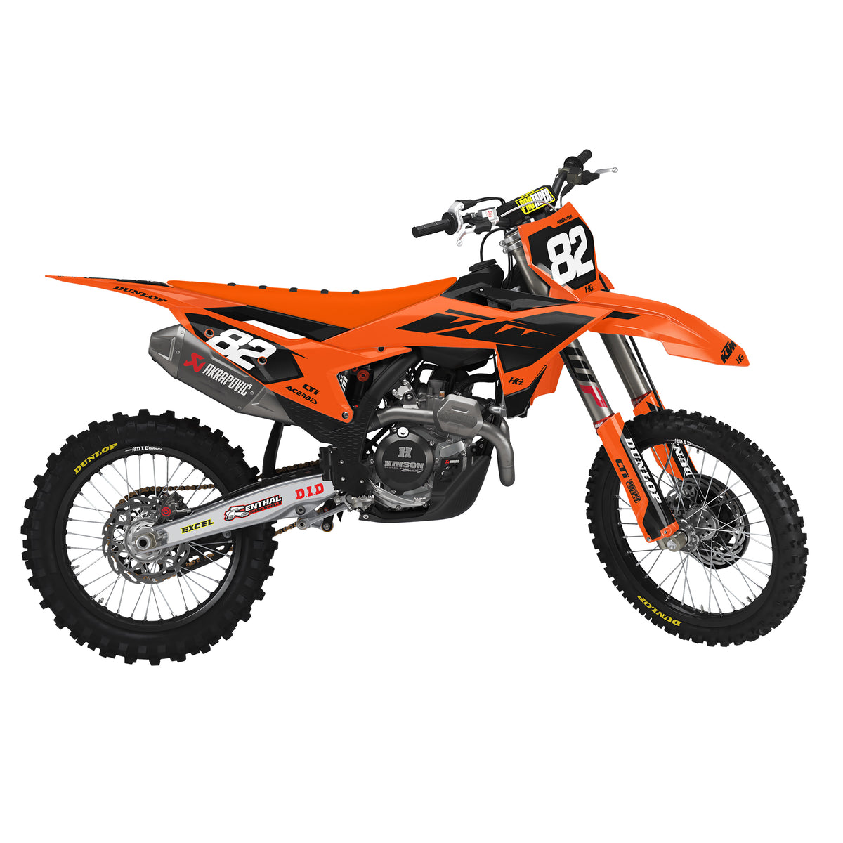 KTM FUTURE ORANGE KIT (ALL YEARS)