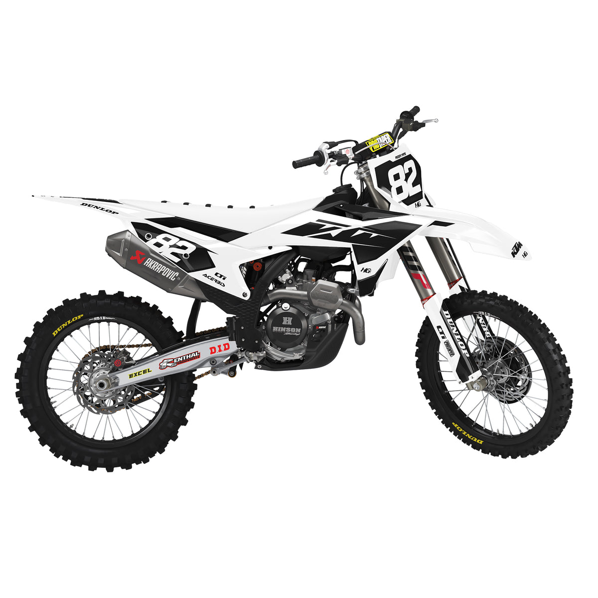 KTM FUTURE WHITE KIT (ALL YEARS)