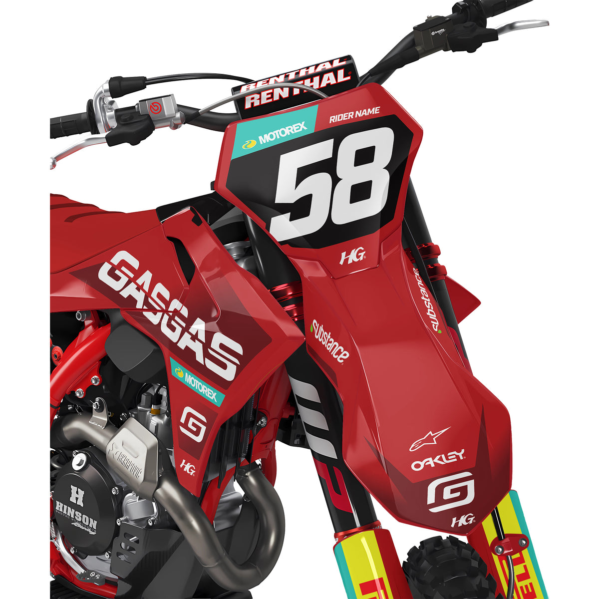 GASGAS FACTORY RED KIT (ALL YEARS)-thumbmail-2