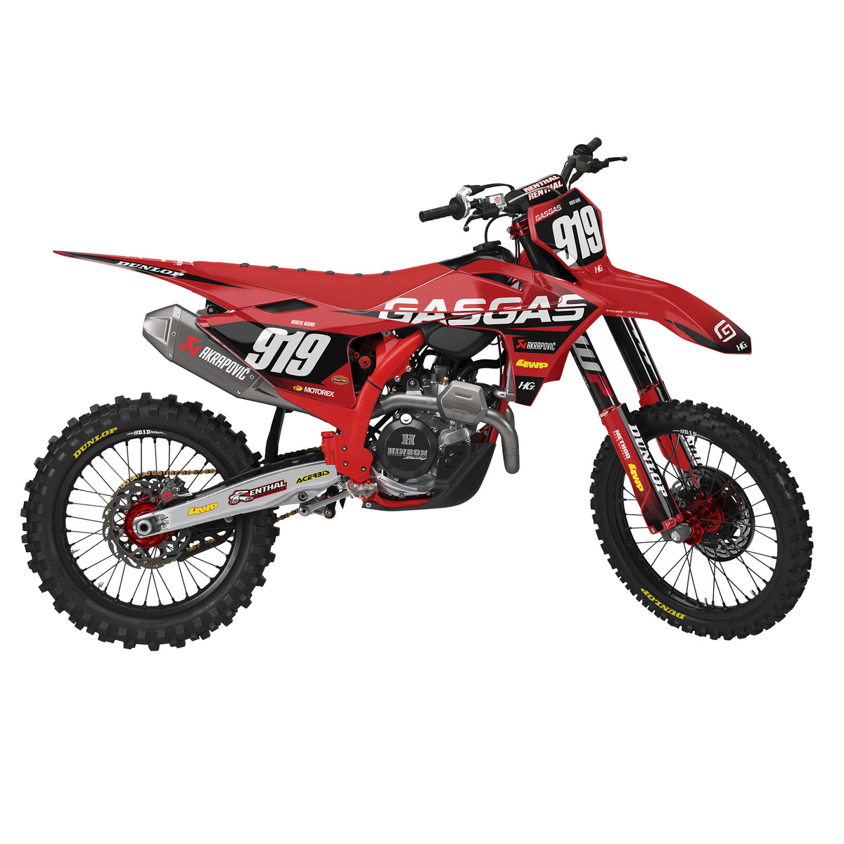 GASGAS OUTDOORS RED KIT (ALL YEARS)