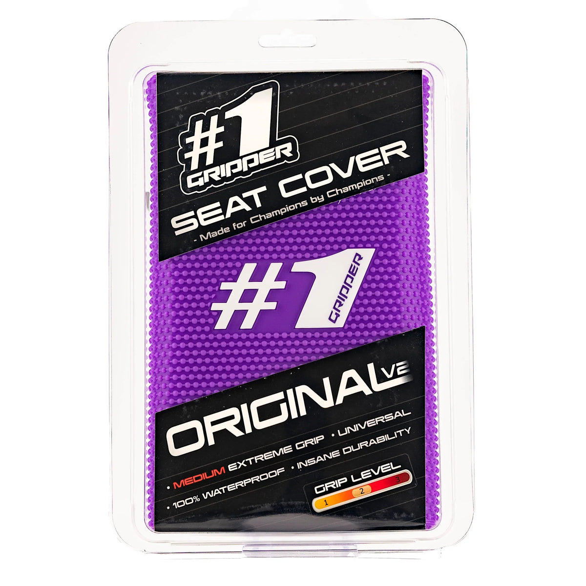 1Gripper ORIGINAL V2 Seat Cover - Purple-thumbmail-2