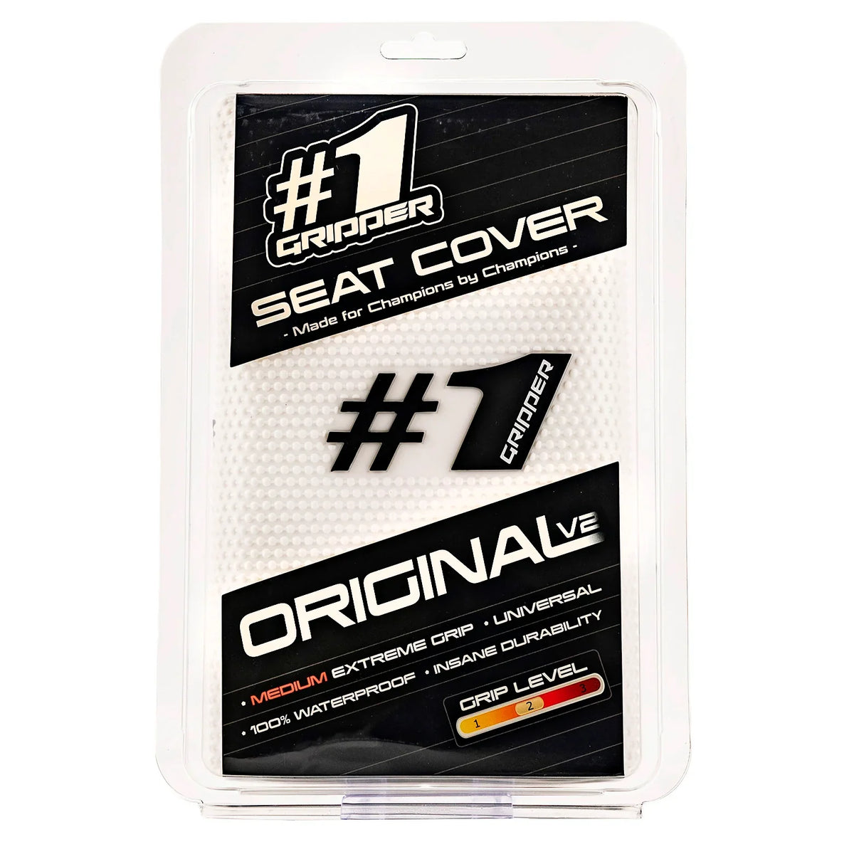 1Gripper ORIGINAL V2 Seat Cover - White-thumbmail-2