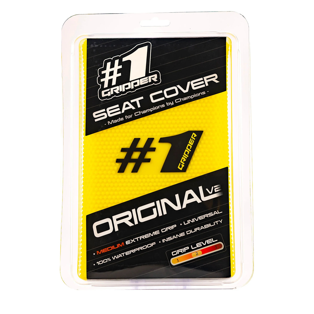 1Gripper ORIGINAL V2 Seat Cover - Yellow-thumbmail-2