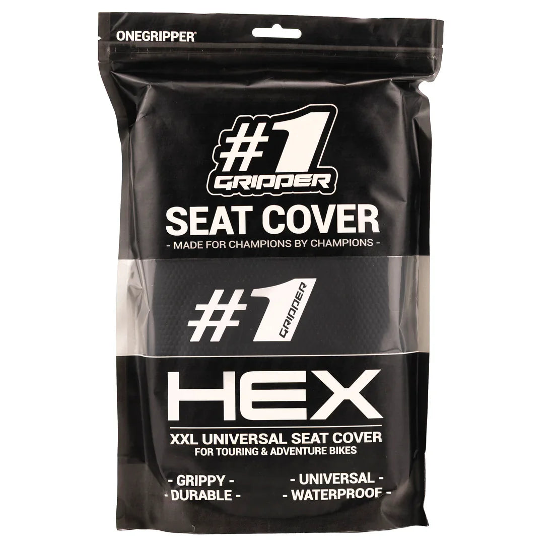 1Gripper HEX XXL Seat Cover - Black-thumbmail-2