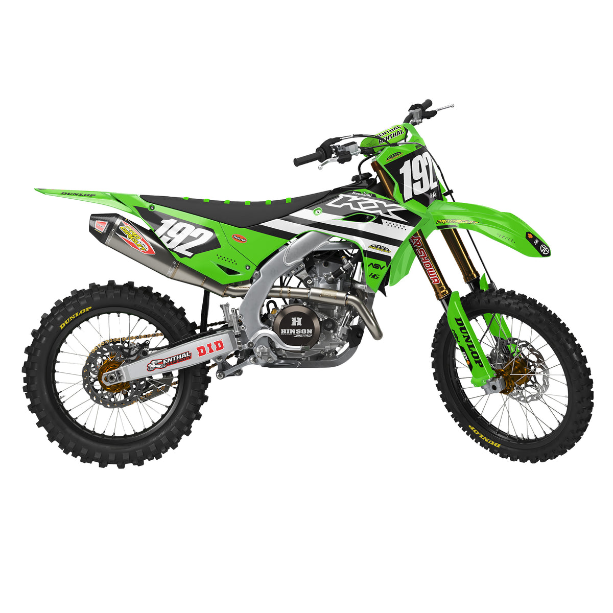 KAWASAKI PRIVATEER GREEN KIT (ALL YEARS)
