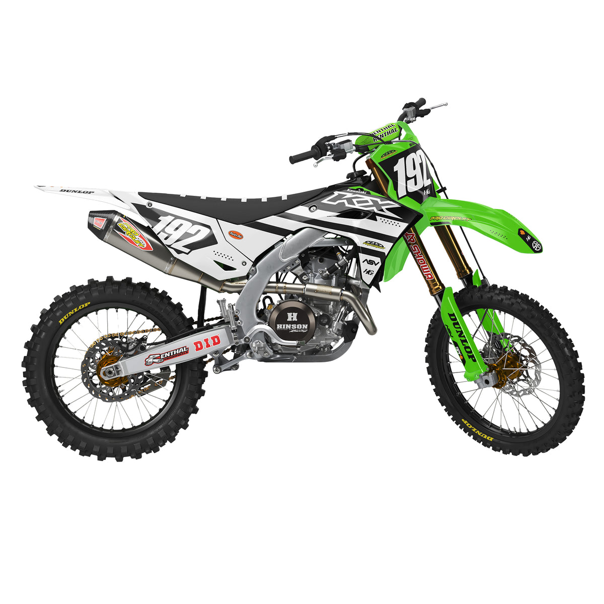 KAWASAKI PRIVATEER WHITE KIT (ALL YEARS)
