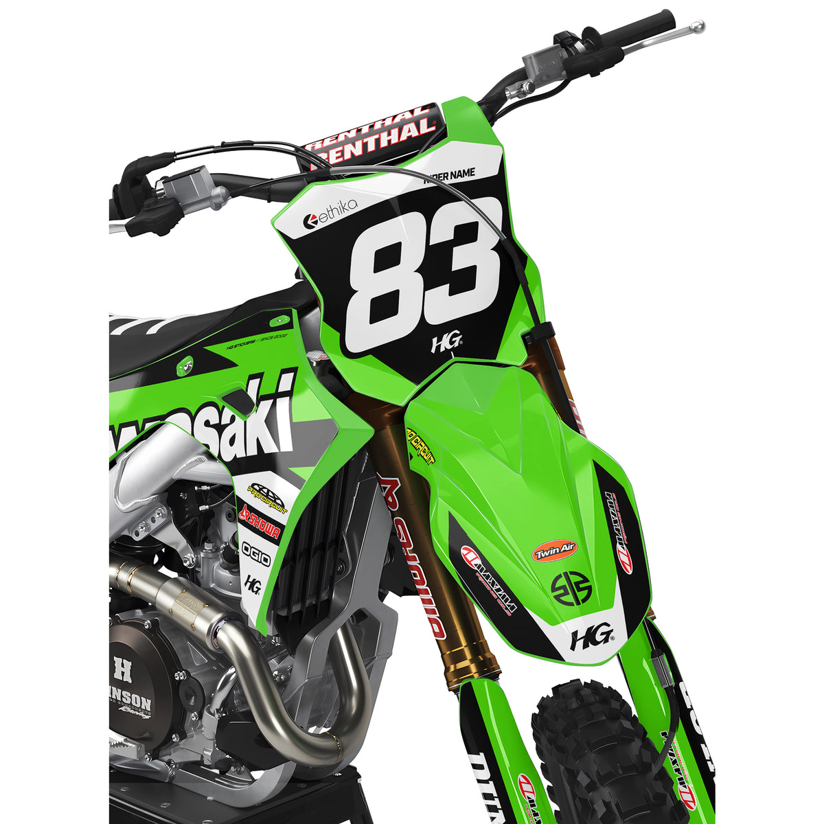 KAWASAKI PUSH GREEN KIT (ALL YEARS)-thumbmail-2