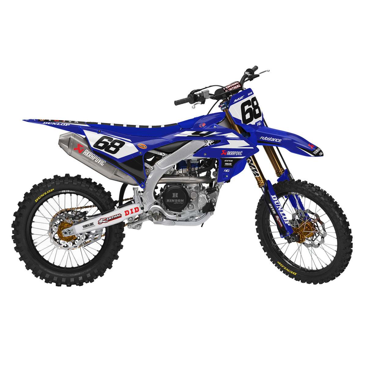 YAMAHA FACTORY BLUE (ALL YEARS)