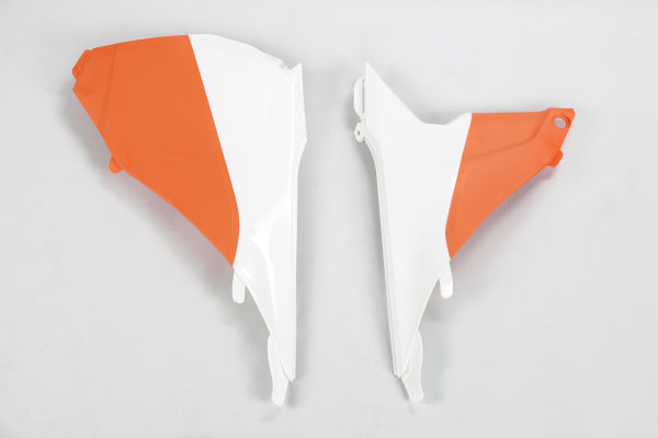 KTM SX-F Airbox Cover - White-Orange - KT04053#999W