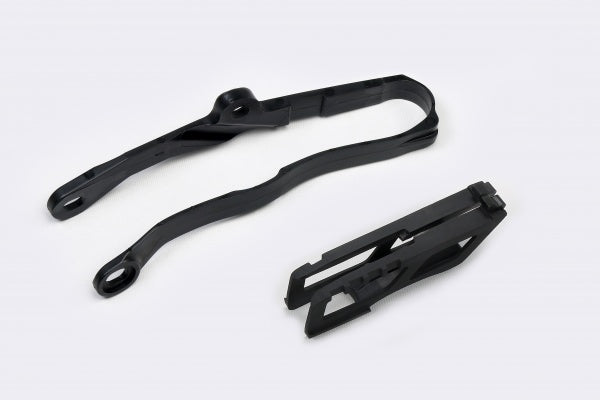 Kawasaki KXF Chain Guide + Swingarm Chain Slider - Black - KA04756@001