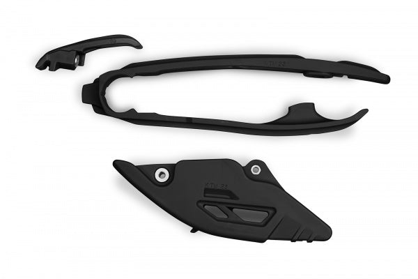 KTM EXC Chain Guide + Swingarm Chain Slider - Black - KT05019@001