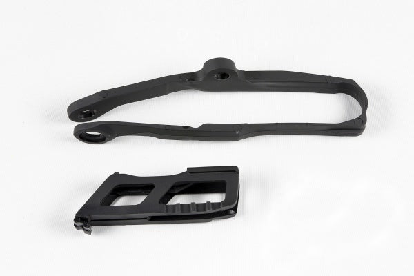 Kawasaki KXF Chain Guide + Swingarm Chain Slider - Black - KA04744@001