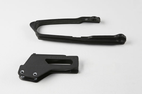 Suzuki RM Chain Guide + Swingarm Chain Slider - Black - SU04923@001