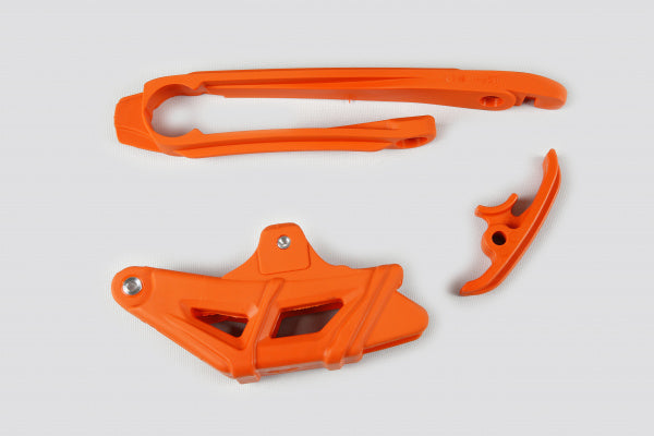 KTM EXC Chain Guide + Swingarm Chain Slider - Orange - KT04036@127