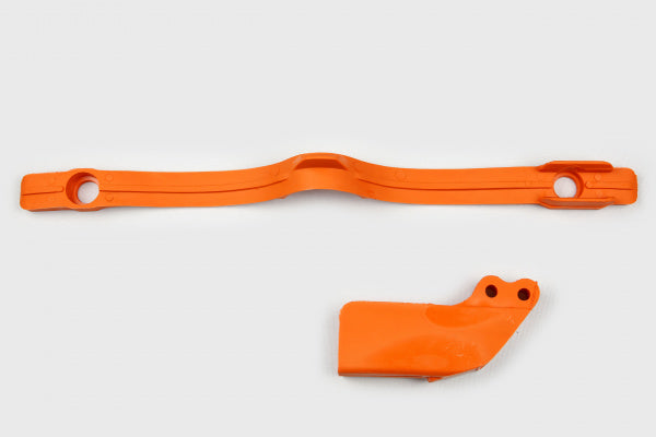 KTM SX-F Chain Guide + Swingarm Chain Slider - Orange - KT04004@127