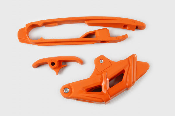 KTM SX Chain Guide + Swingarm Chain Slider - Orange - KT04067@127