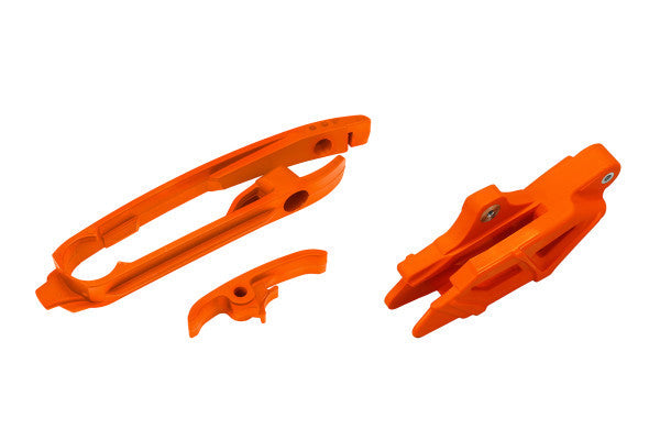 KTM SX-F Chain Guide + Swingarm Chain Slider - Orange - KT04030@127