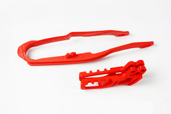 Honda CRF Chain Guide + Swingarm Chain Slider - Red - HO04632@070