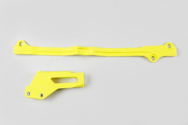 Suzuki RMZ Chain Guide + Swingarm Chain Slider - Yellow - SU04924@102