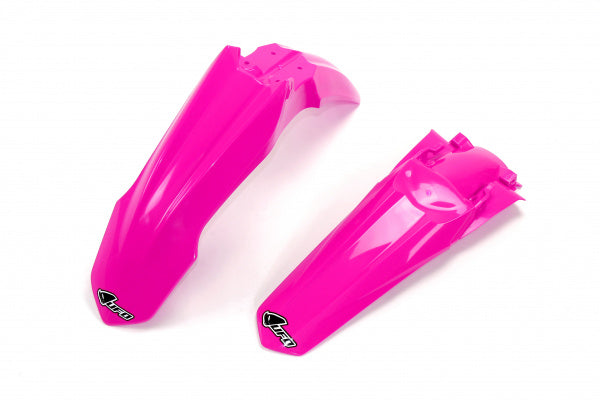 Honda CRF Fenders Kit - Neon Pink - HOFK116@P