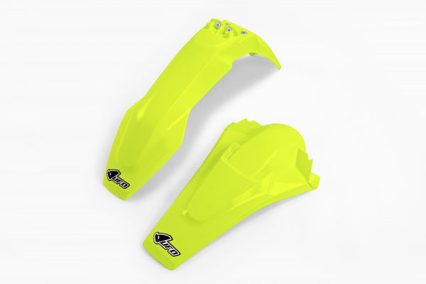 Husqvarna TC Fenders Kit - Neon Yellow - HUFK616@DFLU