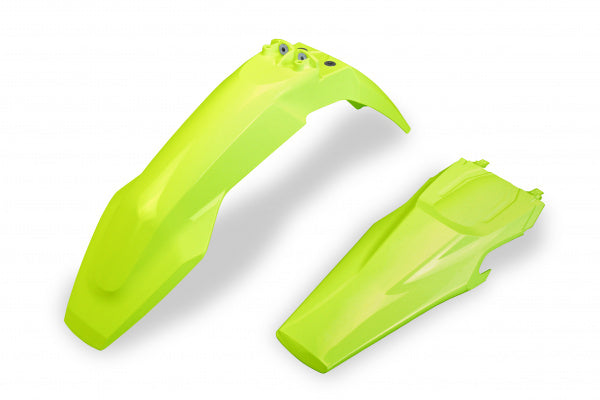 Husqvarna FC Fenders Kit - Neon Yellow - HUFK621@DFLU