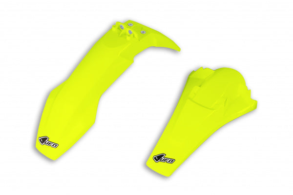 Husqvarna TE Fenders Kit - Neon Yellow - HUFK618@DFLU