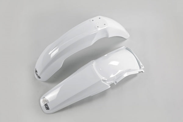 Honda CR Fenders Kit - White - HOFK102@041