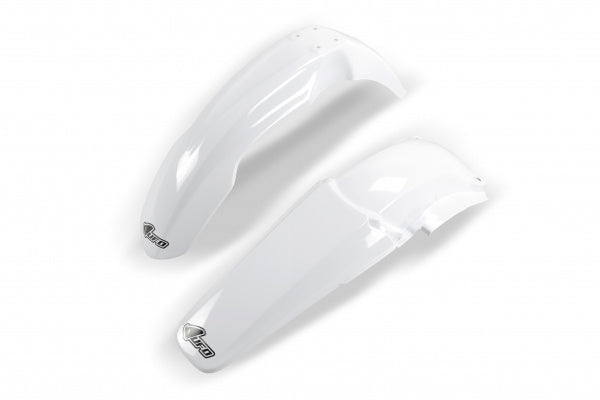 Honda CRF Fenders Kit - White - HOFK107@041