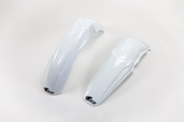 Honda CR Fenders Kit - White - HOFK100@041