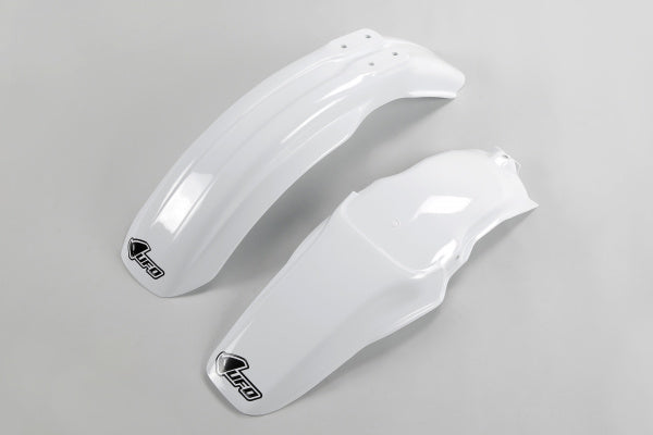 Honda CR Fenders Kit - White - HOFK109@041