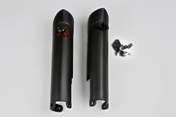KTM SX-F Fork Slider Protectors + Quick Starter - Black - KT04003#001