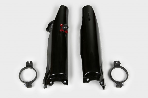 Kawasaki KX Fork Slider Protectors + Quick Starter - Black - KA03774#001