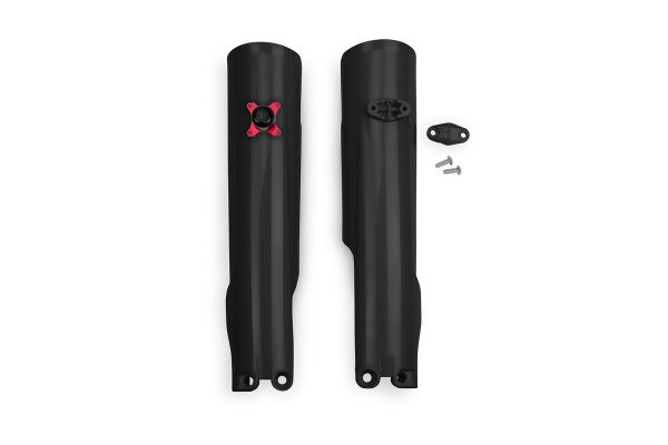 GasGas MC-F Fork Slider Protectors + Quick Starter - Black - GG07136#001